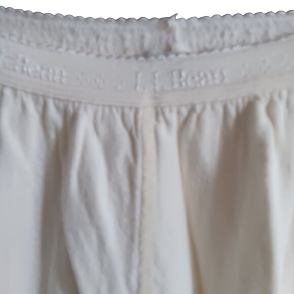 L.L. Bean Women's Small Thermal Bottoms White Long Johns Cotton  Canada - Picture 3 of 5